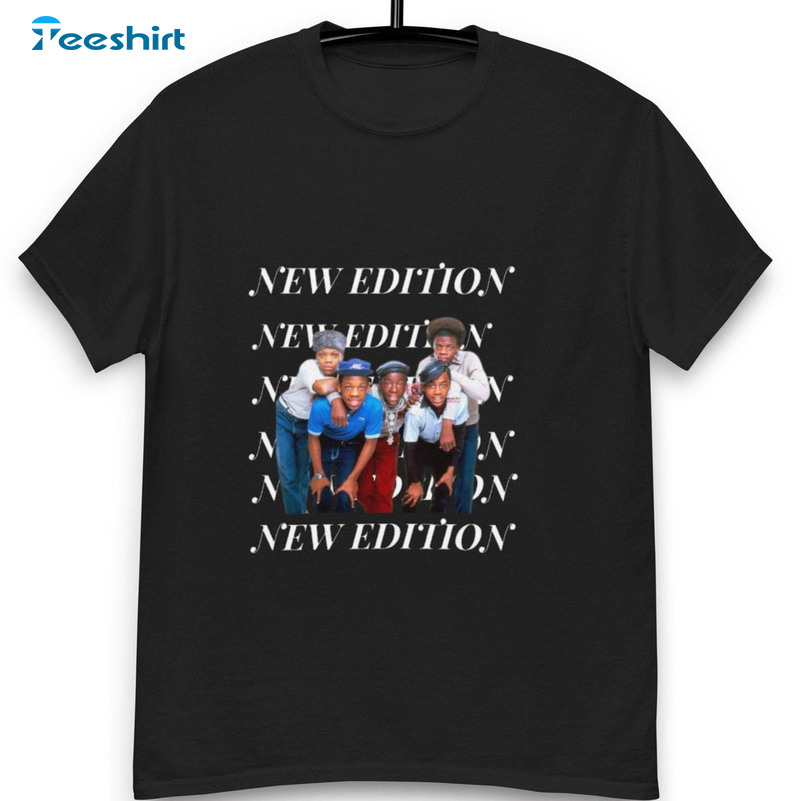 New Edition Band Shirt, New Edition Legacy Unisex T-shirt Crewneck