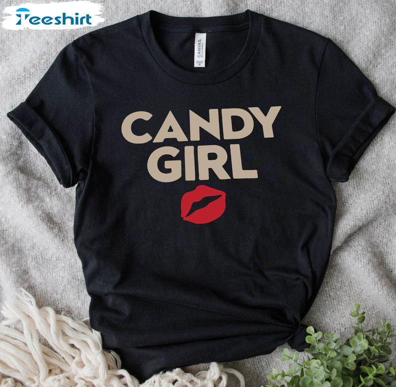 Candy Girl Shirt , Glitter Candy Girl New Edition 2023 Unisex T-shirt Long Sleeve