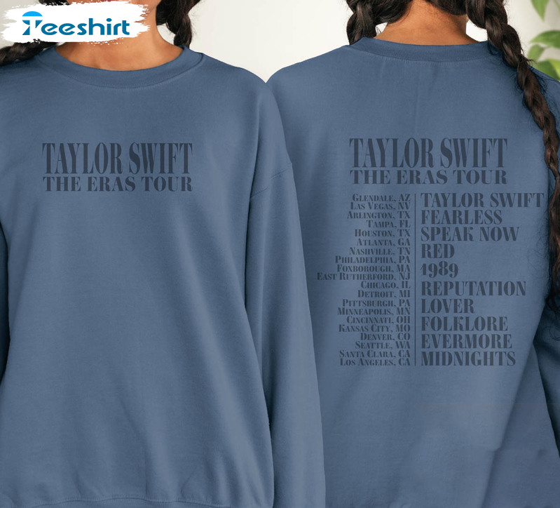 Taylor The Eras Tour Shirt, Swiftie Trendy Unisex T-shirt Long Sleeve