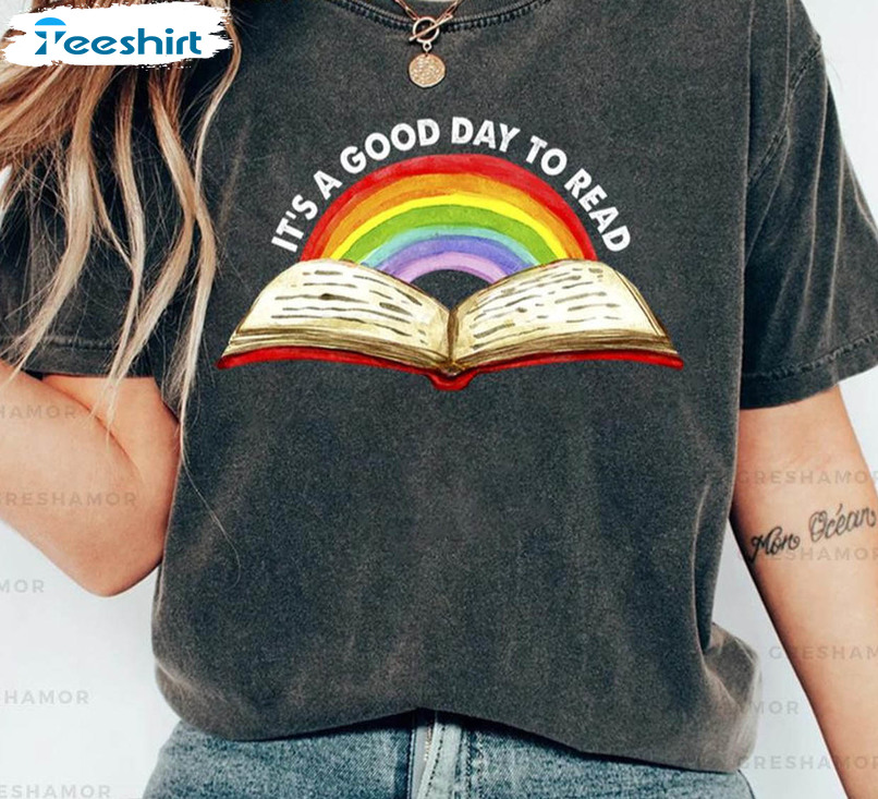 It's A Good Day To Read Cute Shirt, Literary Unisex T-shirt Unisex Hoodie