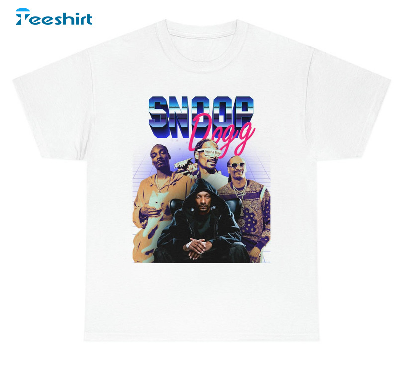 Snoop Dogg Trendy Shirt, Rapper Unisex Hoodie Short Sleeve