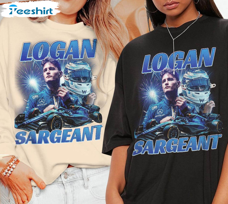 Logan Sargeant K2 Shirt, Vintage Racing Sweatshirt Short Sleeve