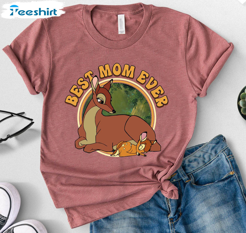 Retro Best Mom Ever Shirt, Magic Kingdom Wdw Unisex T-shirt Long Sleeve