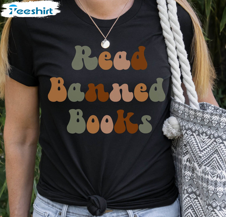 Read Banned Books Trendy Shirt, Reading Book Unisex T-shirt Tee Tops