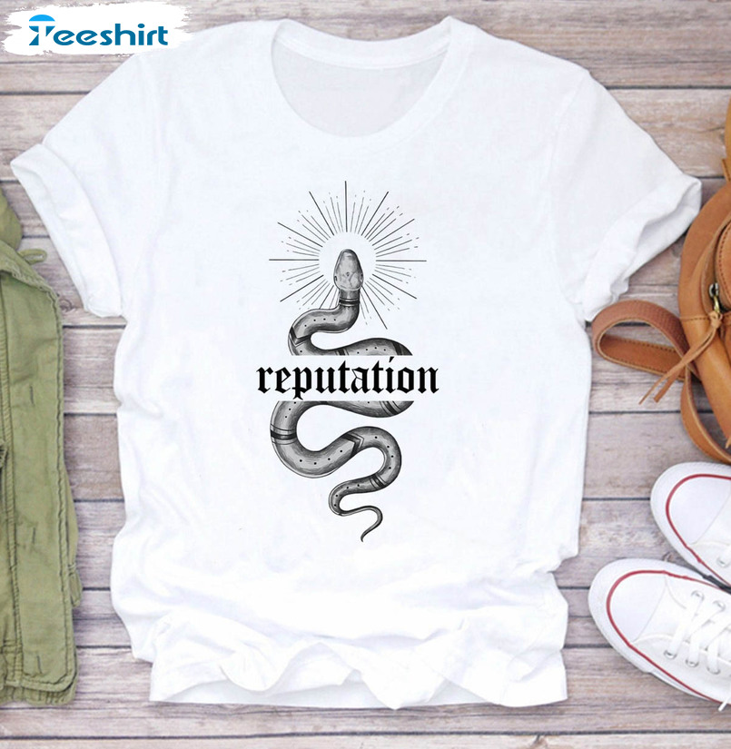Reputation Snake Vintage Shirt, Music Lover Tee Tops Unisex Hoodie