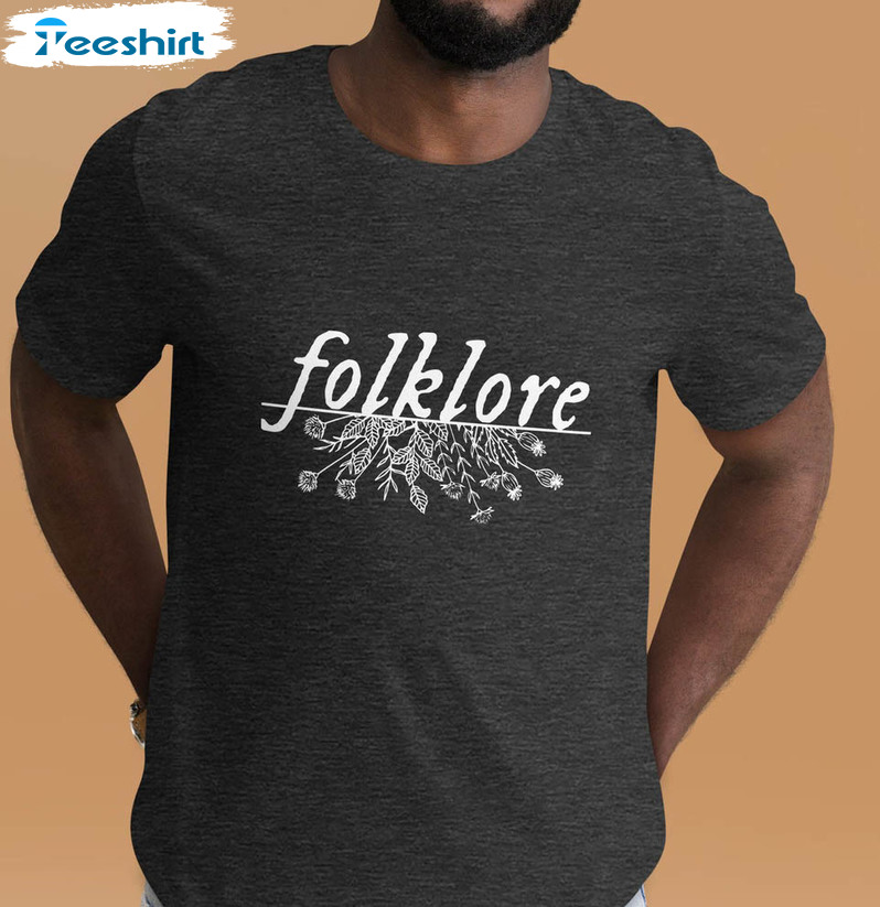 Folklore Album Shirt, Swiftie Concert Short Sleeve Unisex T-shirt