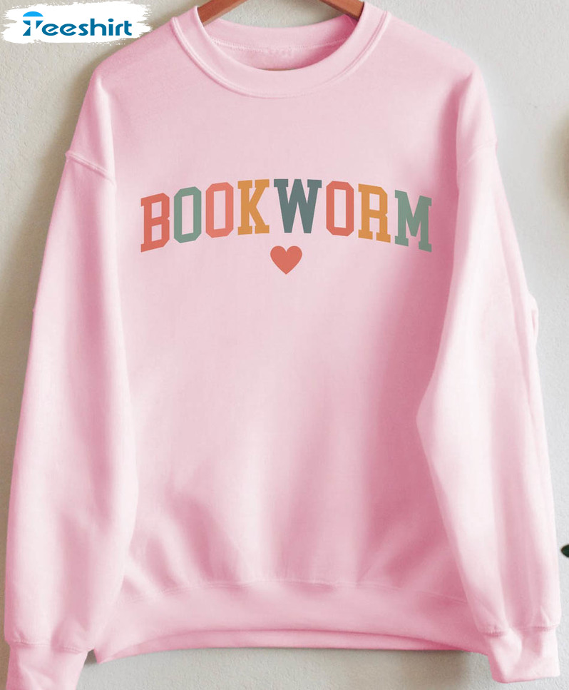 Bookworm Trendy Shirt, Book Love Librarian Short Sleeve Unisex Hoodie