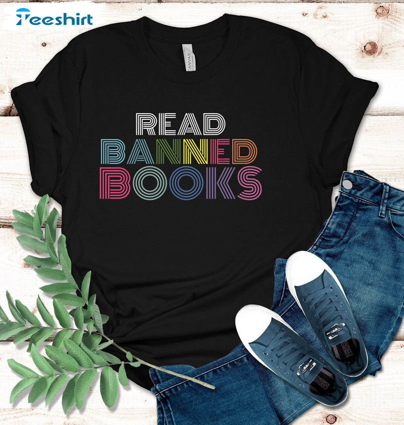 Read Banned Books Shirt, Book Lover Unisex Hoodie Sweatshirt