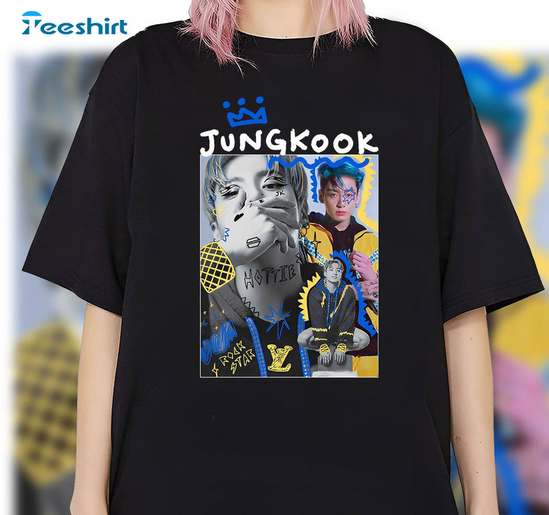 Jungkook Kpop Shirt, Jungkook Bts Unisex T-shirt Short Sleeve