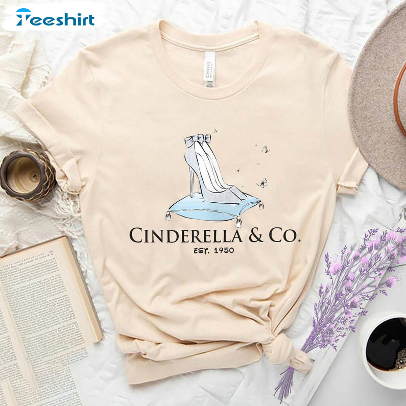 Cinderella Co Est 1950 Trendy Shirt, Cinderella Princess Short Sleeve Unisex T-shirt