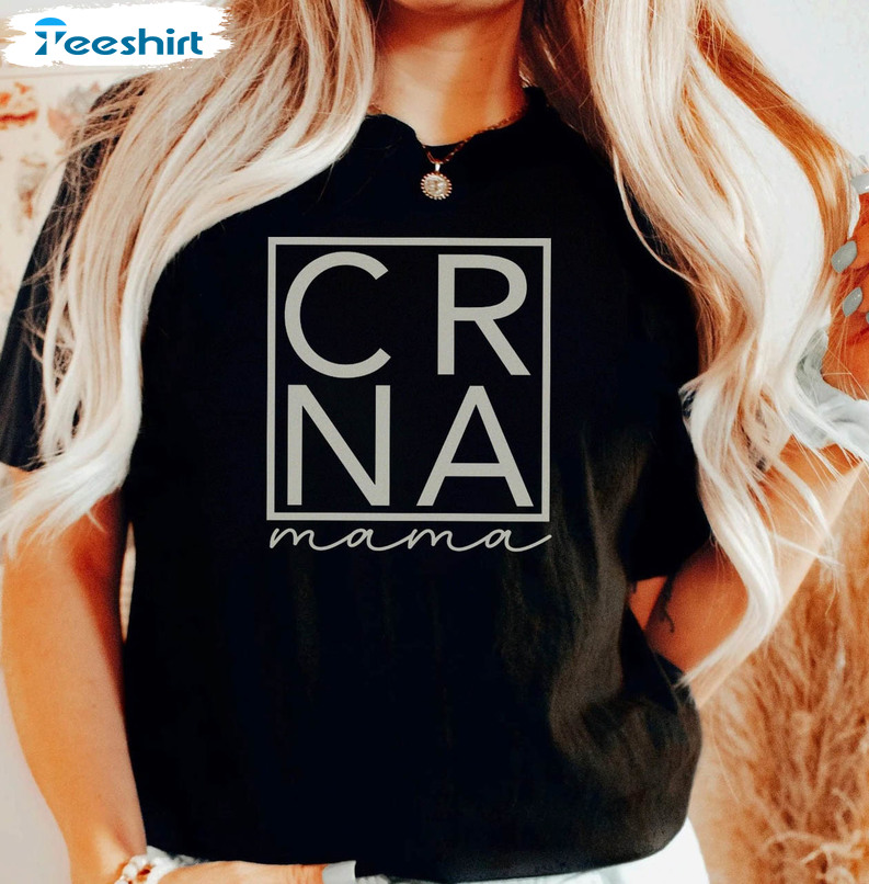 Crna Mama Shirt, Mothers Day Short Sleeve Crewneck