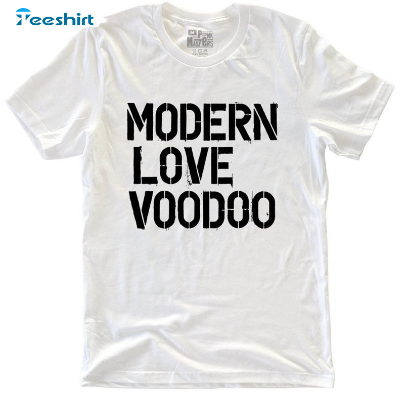 Modern Love Voodoo Shirt, Trendy Short Sleeve Tee Tops