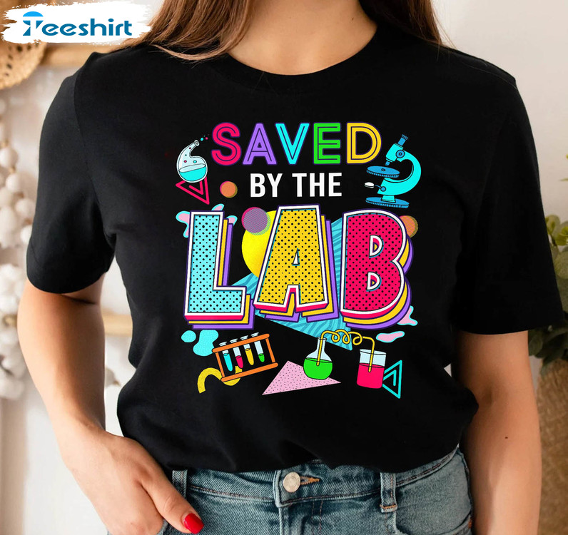 Retro Lab Tech Shirt, Phlebotomy Week Lab Week Unisex Hoodie Long Sleeve