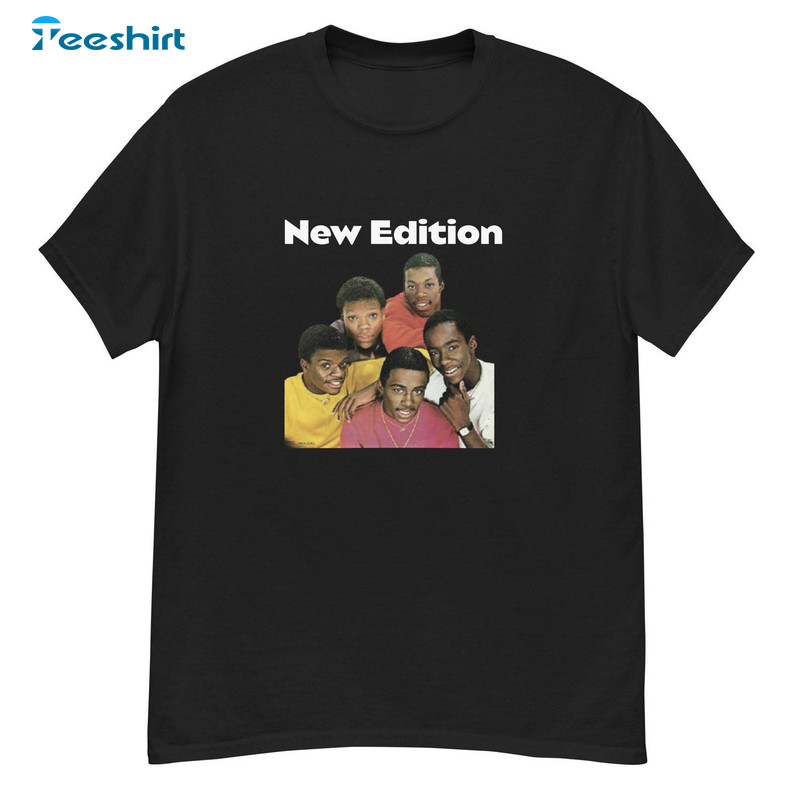 New Edition Band Shirt, New Edition Band Unisex Hoodie Long Sleeve