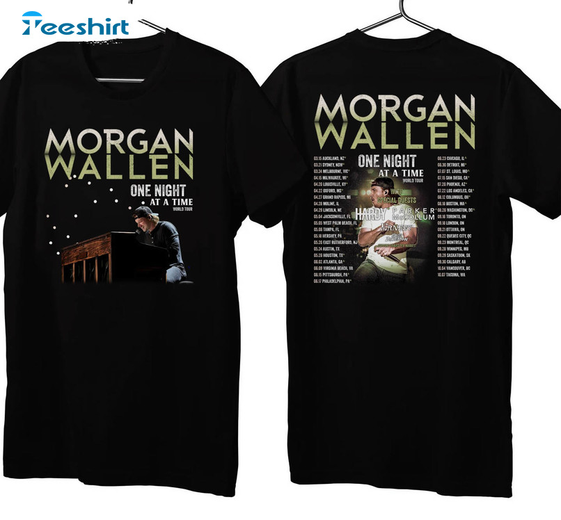 Morgan Wallen Tour 2023 Shirt, Country Music Short Sleeve Sweatshirt