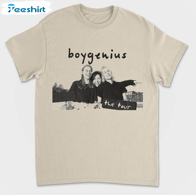 Boygenius Band Shirt, Reset Tour 2023 Unisex Hoodie Crewneck