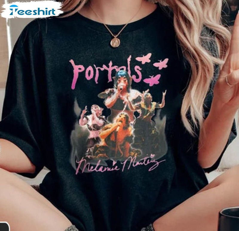 Melanie Martinez Portals Shirt, Trendy Music Unisex Hoodie Short Sleeve