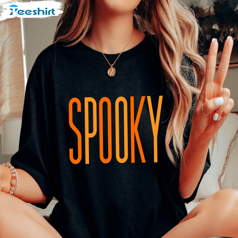 Halloween Spooky Season Shirt, Gift For Women Men