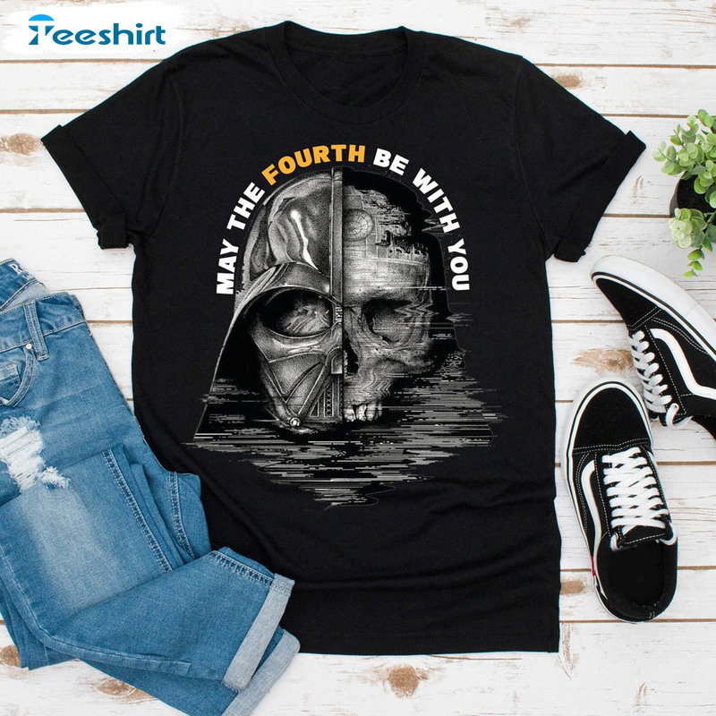 May The 4th Be With You Shirt, Darth Vader Unisex T-shirt Unisex Hoodie