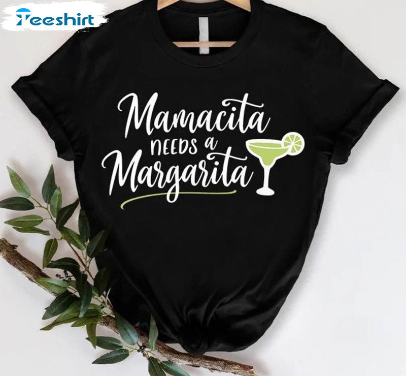 Mamacita Needs A Margarita Cute Shirt, Fiesta Bachelorette Margarita Unisex T-shirt Short Sleeve