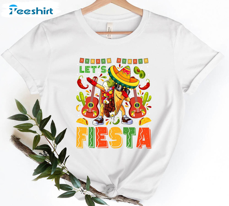 Cinco De Mayo Fiesta Shirt, Mexican Fiesta Party Funny Unisex Hoodie Crewneck