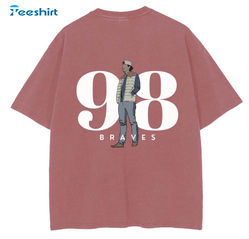 98 Braves Loose Shirt, Morgan Wallen Crewneck Unisex T-shirt