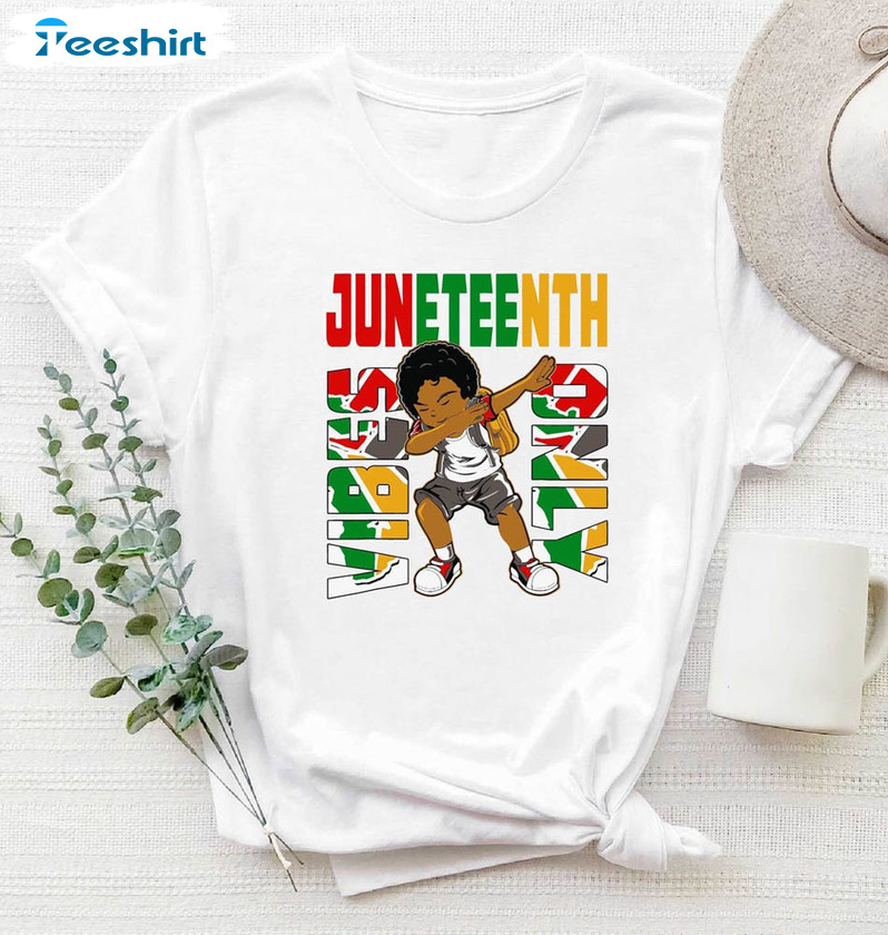 Juneteenth 1865 Shirt, Independence Day Crewneck Unisex T-shirt