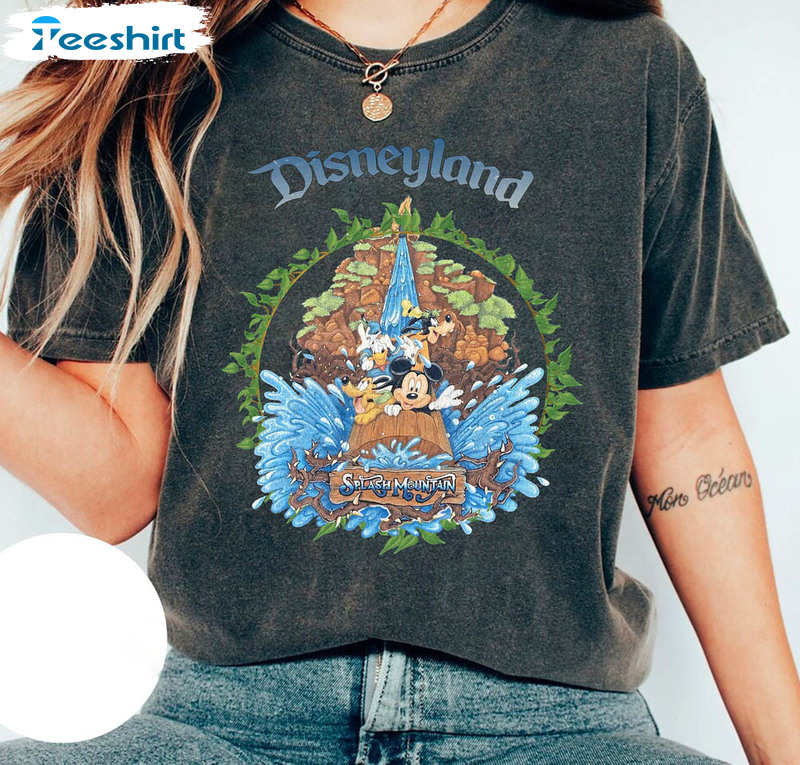 Disney Splash Mountain Cute Shirt, Disney Funny Unisex Hoodie Long Sleeve