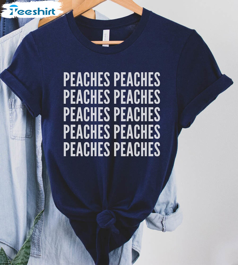 Peaches Peaches Peaches Vintage Shirt, Peaches Youth Unisex T-shirt Crewneck