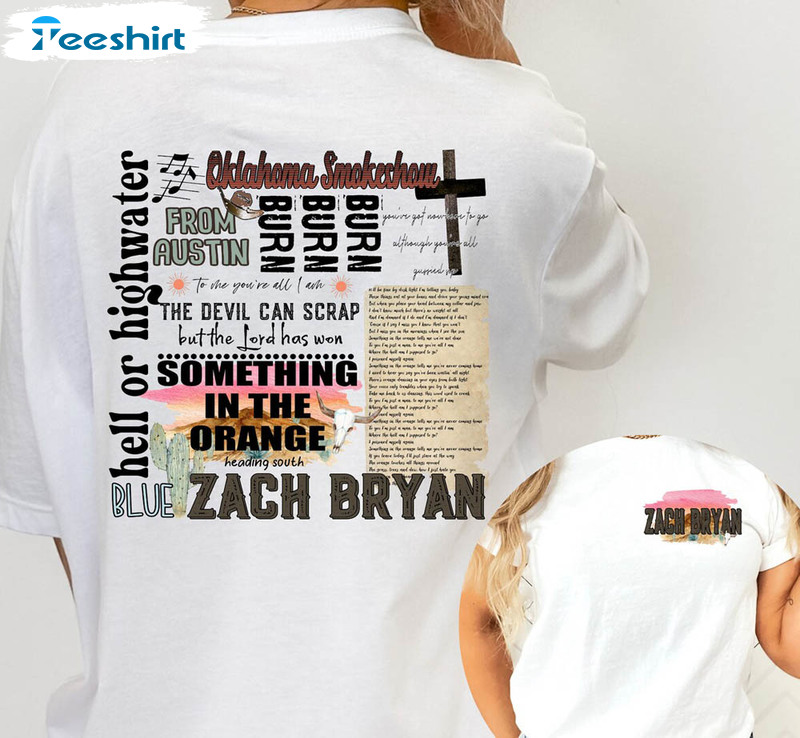 American Heartbreak Album Cover Shirt, Zach Bryan Sweatshirt Crewneck
