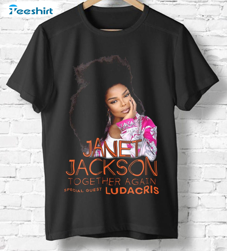Janet Jackson Together Again Tour Shirt, Trendy Unisex Hoodie Tee Tops