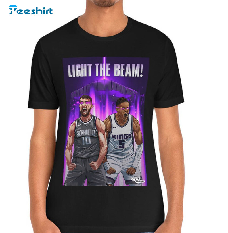 Warren Lotas Light The Beam Sacramento Kings 2023 shirt, hoodie