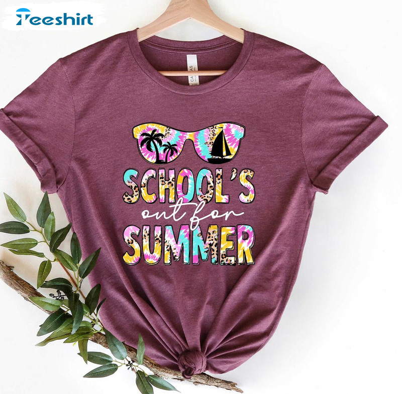 Schools Out For Summer Shirt, Summer Vacation Unisex T-shirt Unisex Hoodie