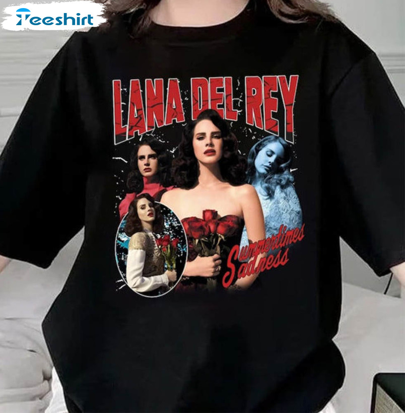 Lana Del Rey Shirt, Trendy Music Crewneck Sweatshirt