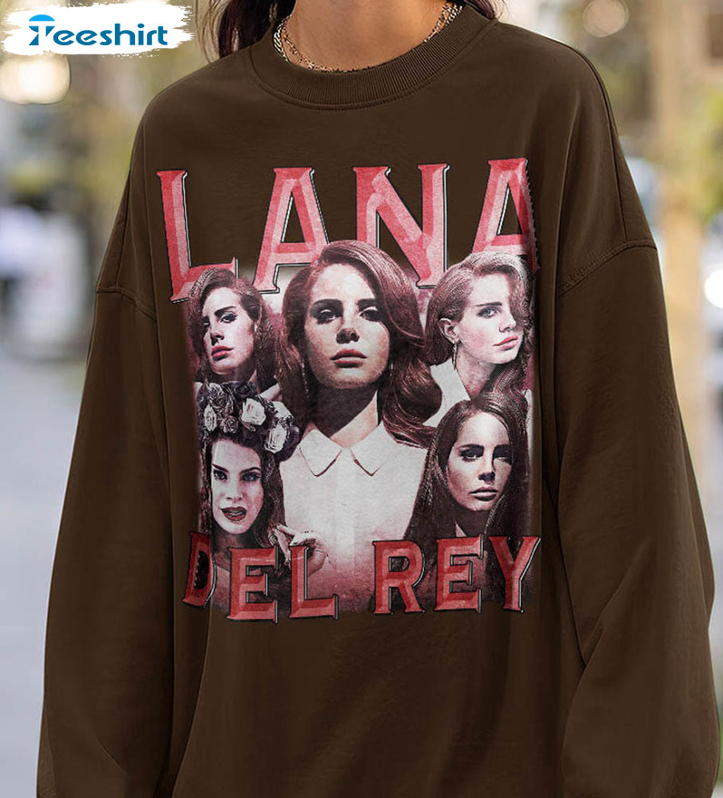0 Lana Del Rey Shirt, Born To Die Paradise Lyrics Sweatshirt Long Sleeve