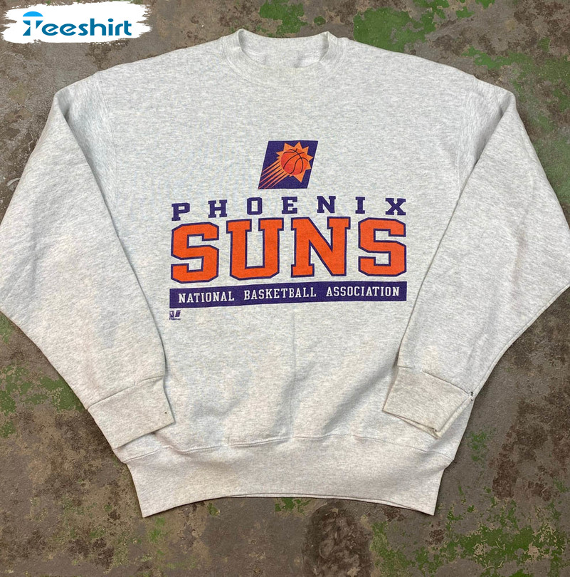 Vintage Phoenix Suns Basketball Shirt, Trendy Phoenix Unisex Hoodie Crewneck