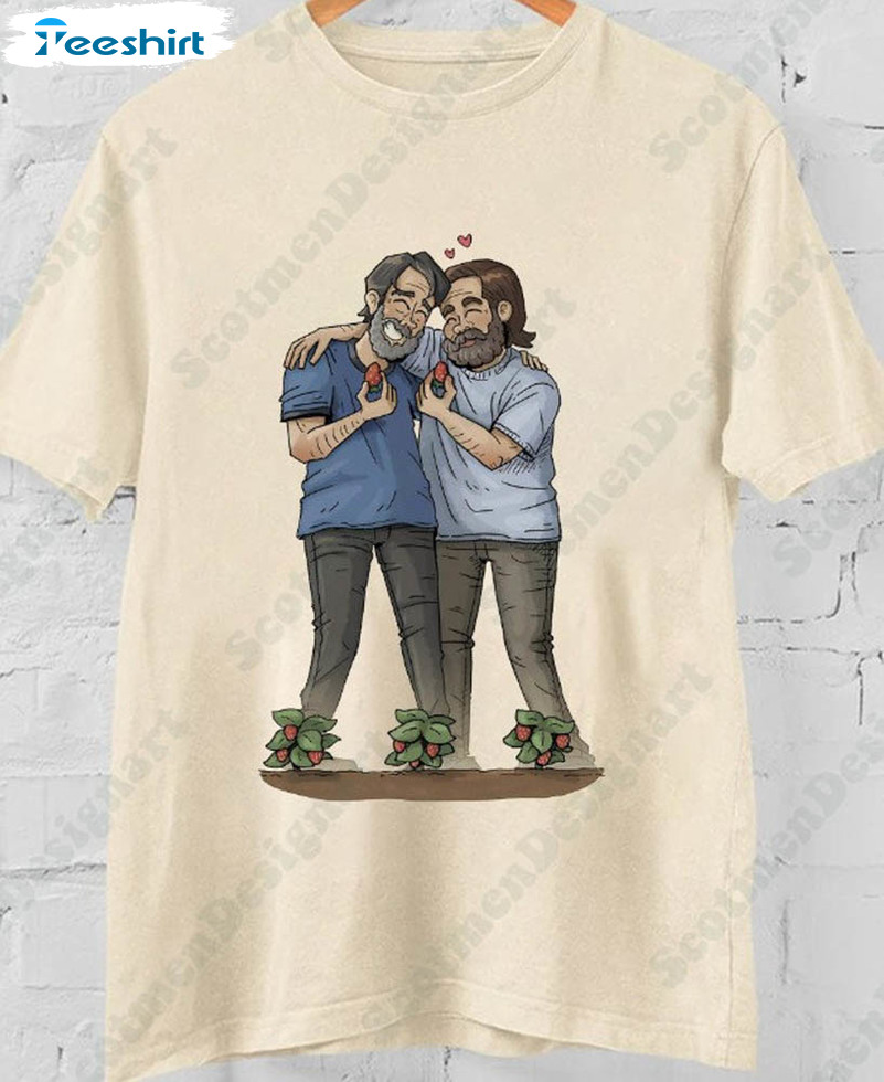 Bill And Frank Strawberry Farm Shirt, Tlou The Last Of Us Unisex T-shirt Long Sleeve