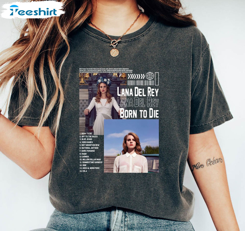 Lana Del Rey New Album Shirt, Lana Del Rey Trendy Long Sleeve Unisex Hoodie