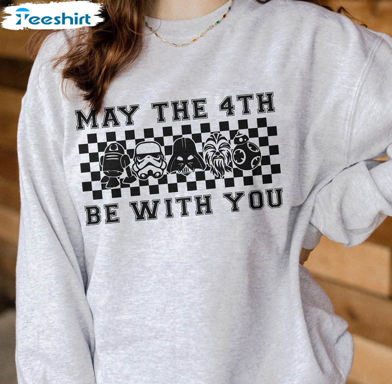 Disney Star Wars Shirt, May The 4th Be With You Tee Tops Short Sleeve