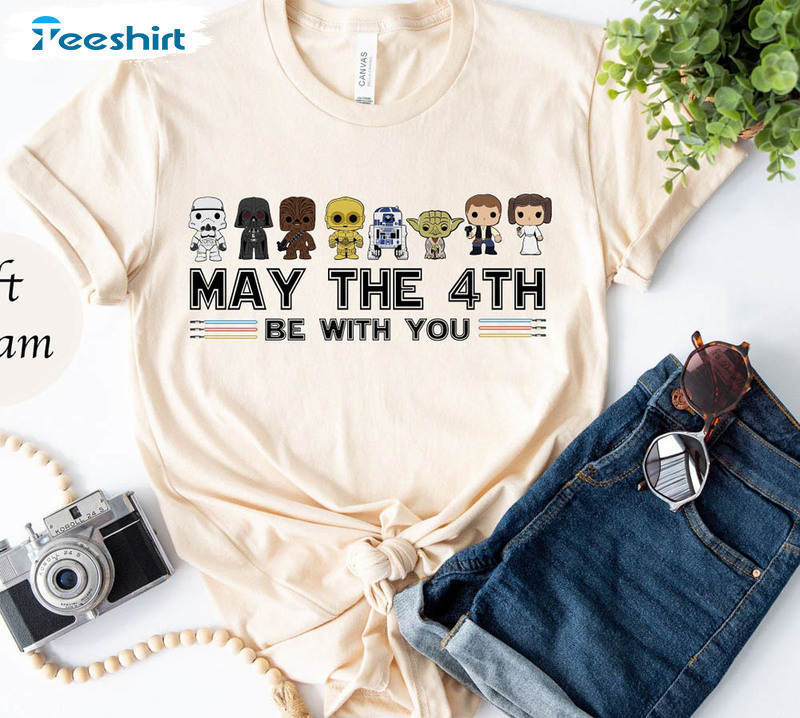 May The 4th Be With You Shirt, Disney Group Sweatshirt Crewneck