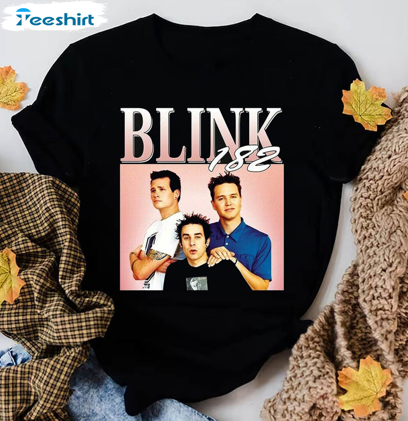 Blink 182 Shirt, World Tour 2023 Short Sleeve Unisex T-shirt