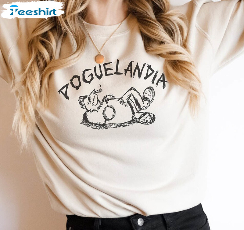 Poguelandia Outer Banks Shirt, Trending Unisex Hoodie Short Sleeve