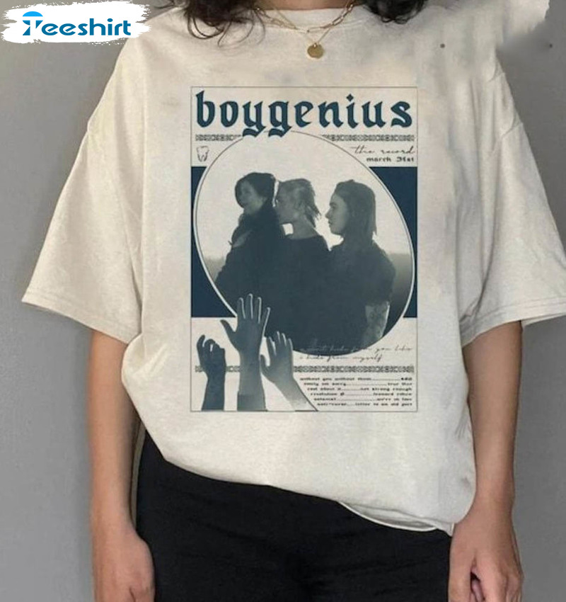 Boygenius Band Shirt, Music Tour Unisex T-shirt Short Sleeve