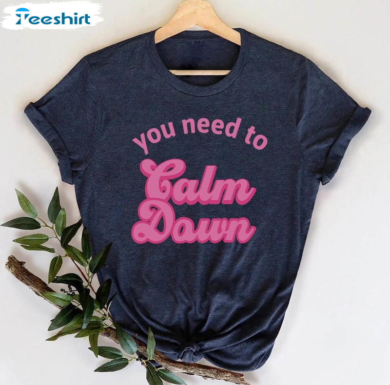 You Need To Calm Down Vintage Shirt, Cruel Summer Concert Sweatshirt Short Sleeve