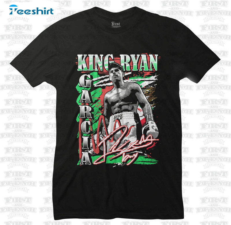 King Ryan Garcia Shirt, Trendy Unisex Hoodie Long Sleeve