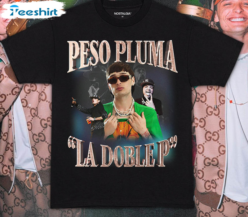 Peso Pluma Shirt, Trending Corridos Mexico Unisex Hoodie Long Sleeve