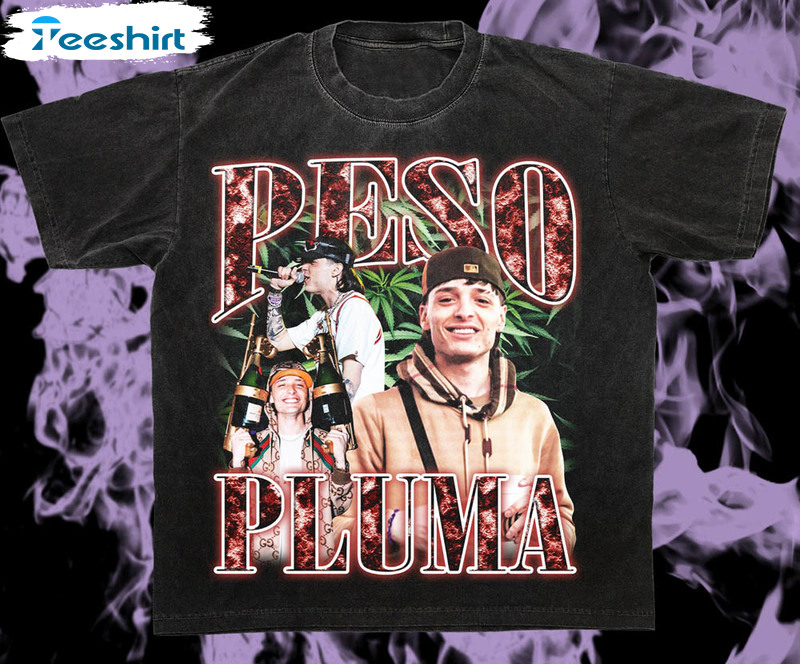 Peso Pluma Shirt, Vintage Crewneck Unisex T-shirt