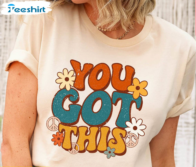 Testing Day Funny Shirt, You Got This Teacher Sweater Short Sleeve