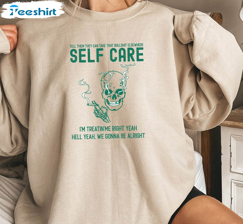 Self Care Mac Miller Trendy Unisex Hoodie Crewneck