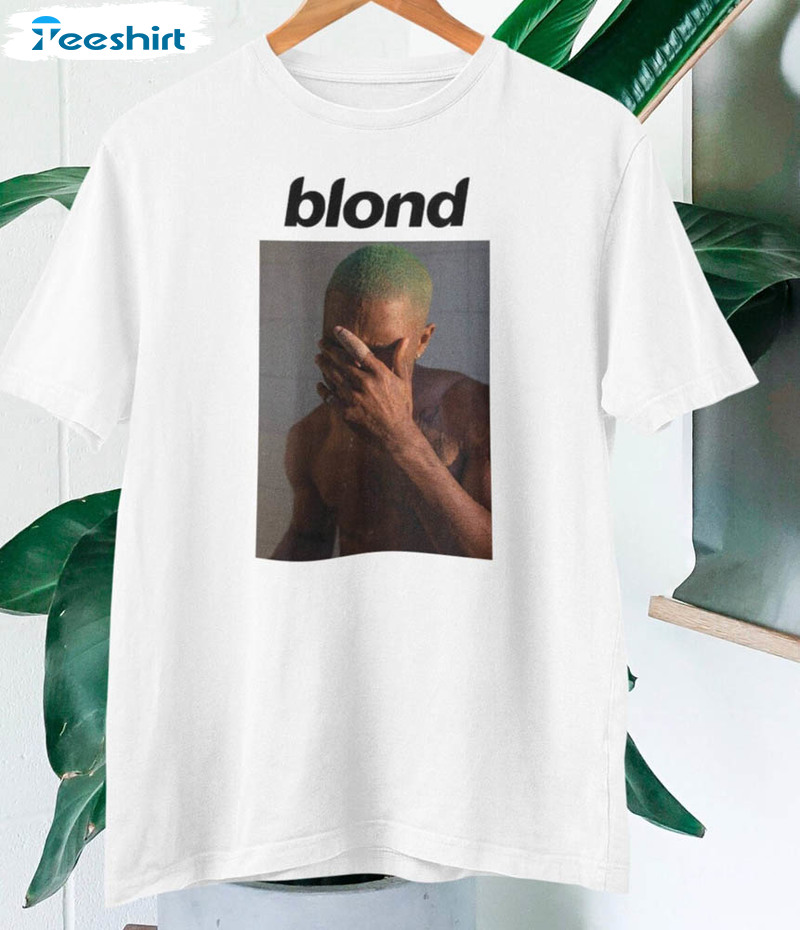 Frank Ocean Blond Photo Trendy Shirt, Frank Ocean Crewneck Short Sleeve